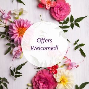 All reasonable offers welcome!